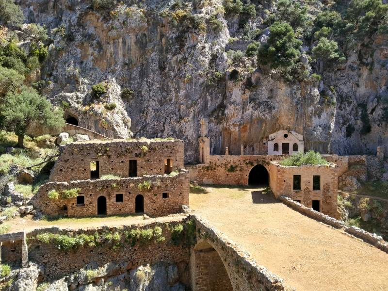 Katholiko Monastery, Chania, Crete, Greece