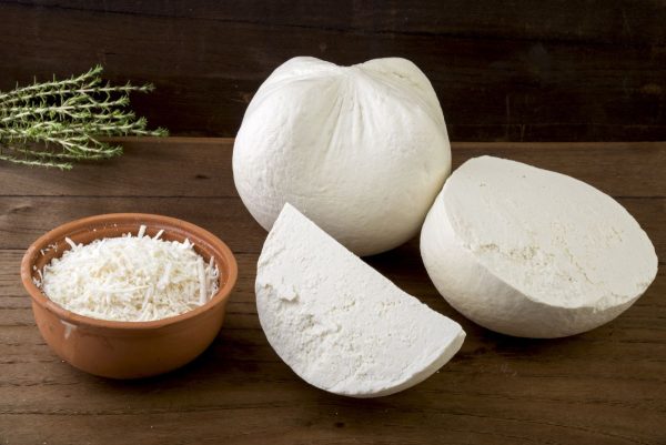 traditional cretan cheese mizithra
