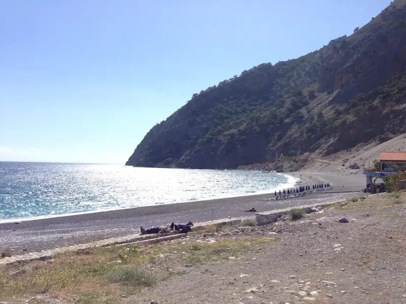 Agia Roumeli beach