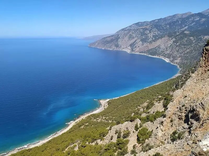 Agios Pavlos beach, Selouda