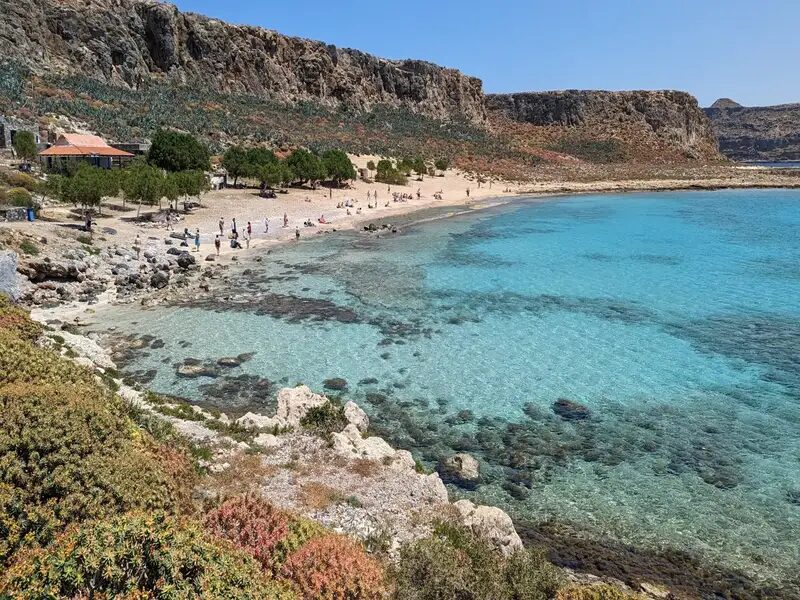 Gramvousa island and beach