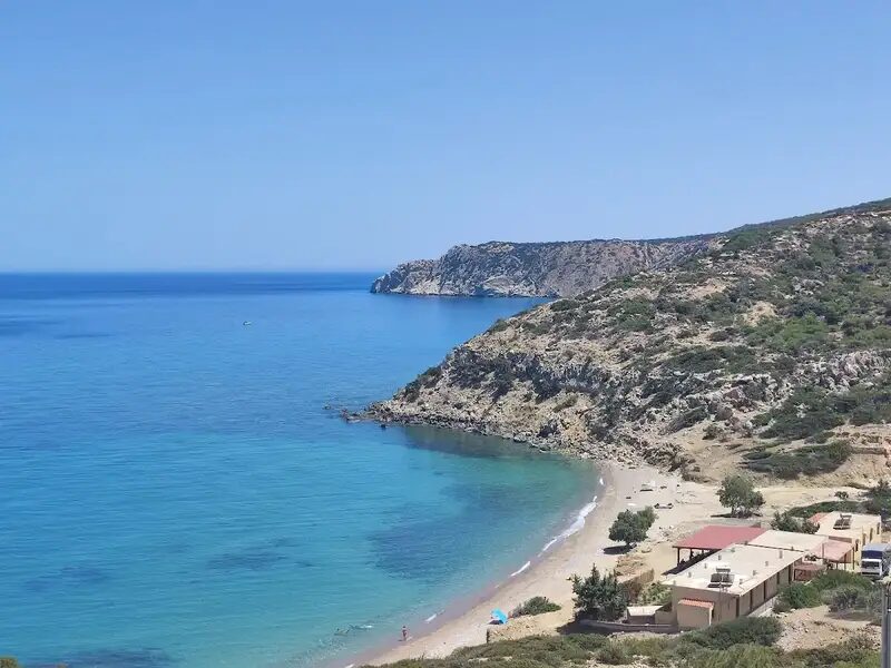 Korfos beach