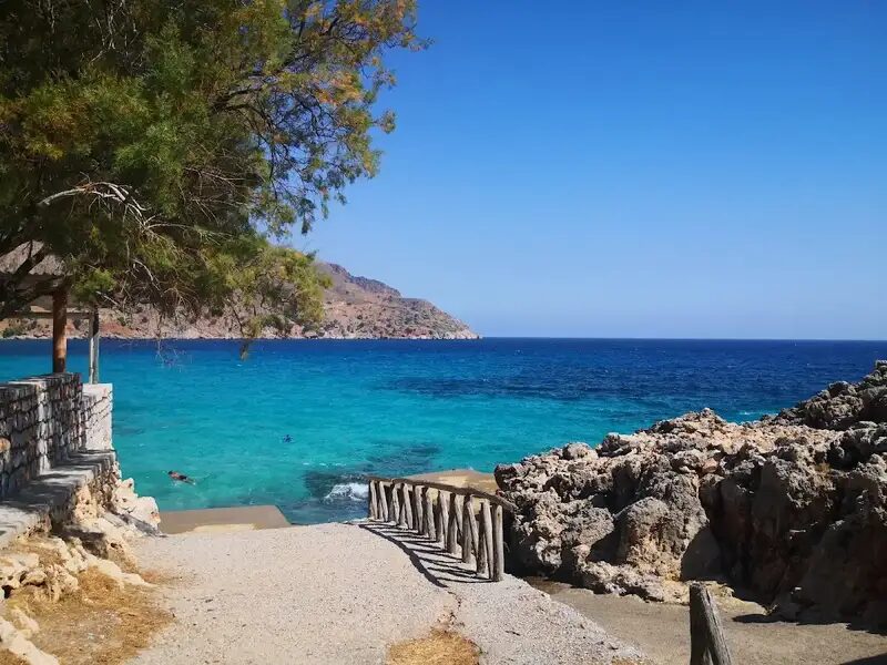 Ombros Gialos Bay, Crete: A Rocky Diving Cove in Apokoronas
