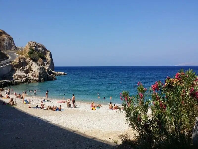 Paliokastro beach