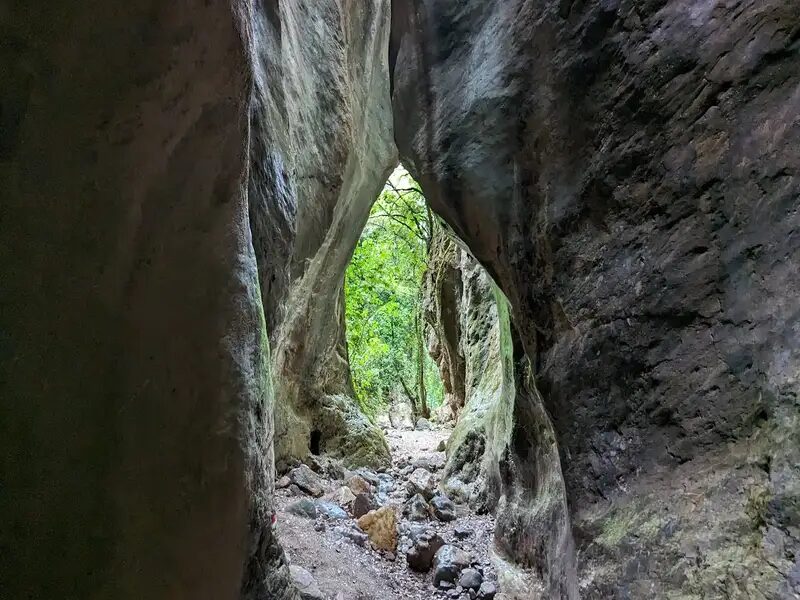 Sarakina Gorge, Meskla