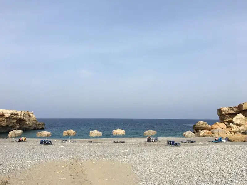 Spilies Beach, Crete: A Hidden Pebble Cove Near Rethymno