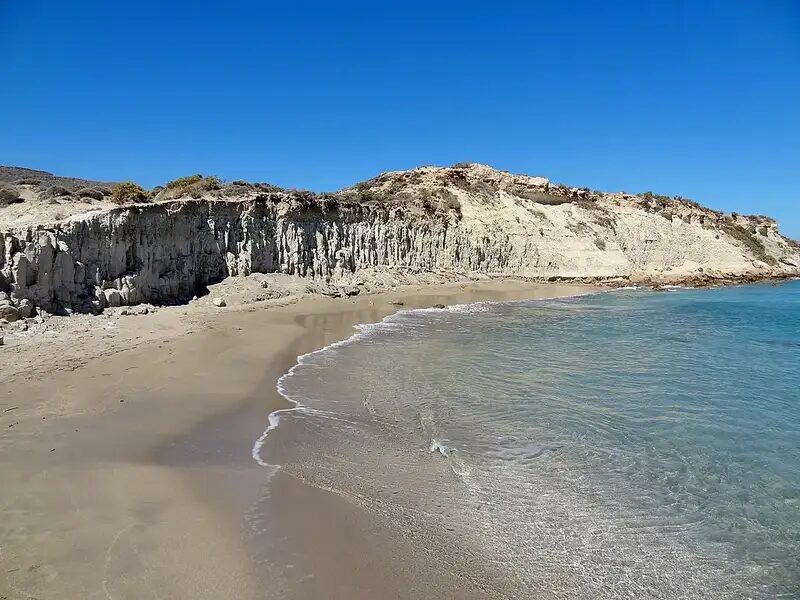 Xerokambos beach