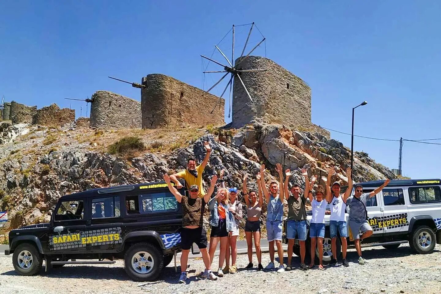Crete: Lasithi Plateau and Cave of Zeus Off Road Safari Tour