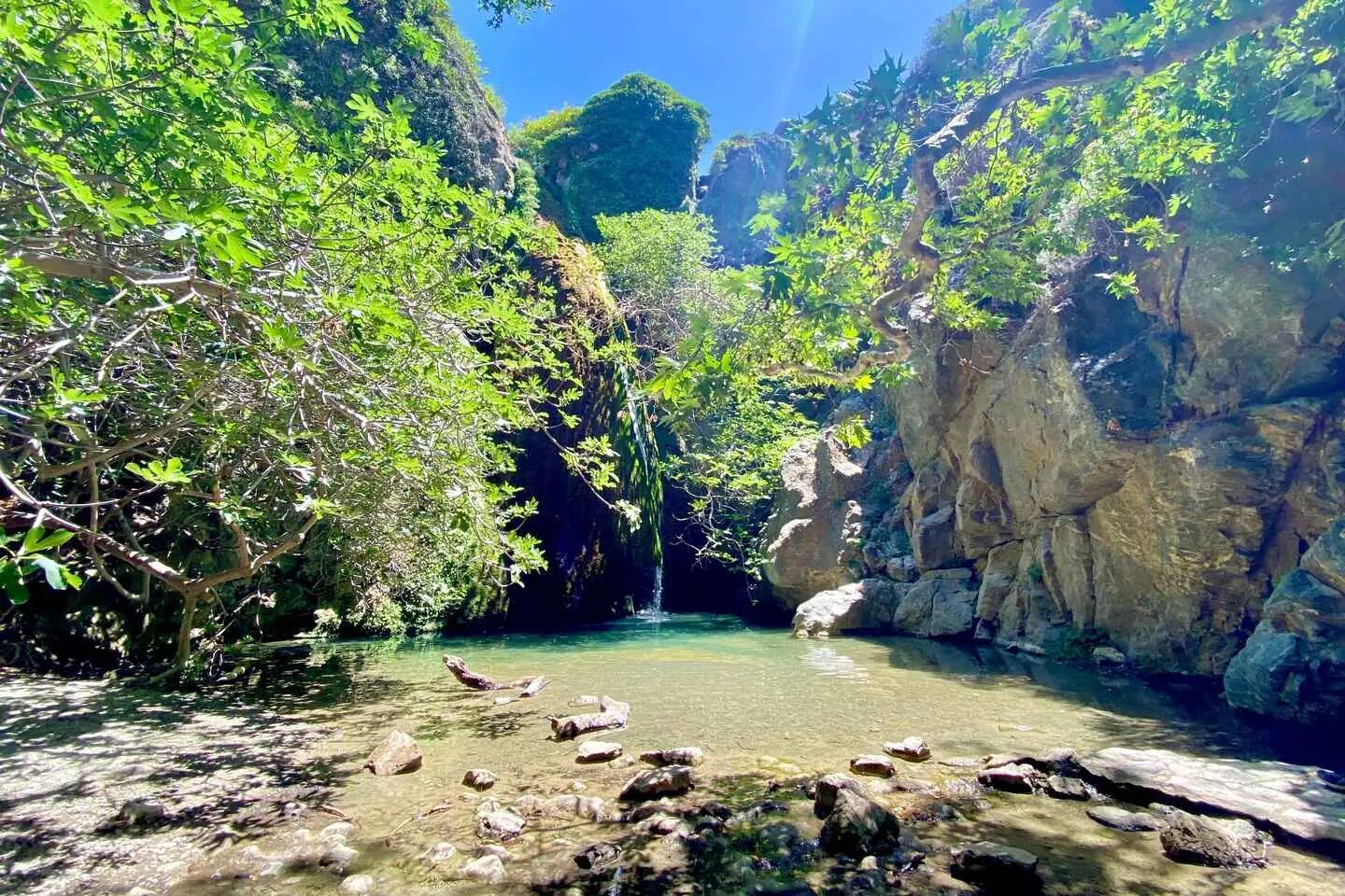 Eastern Crete: Richtis Waterfall Hiking Tour