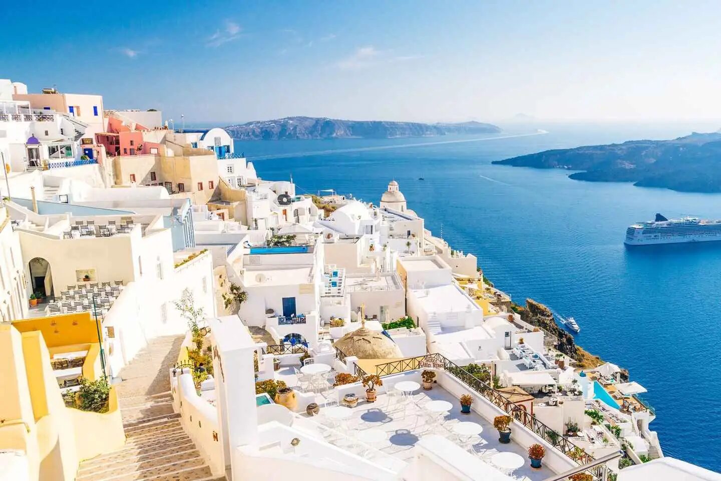 From Crete: Santorini Day Trip by Boat with Oia & Fira Visit