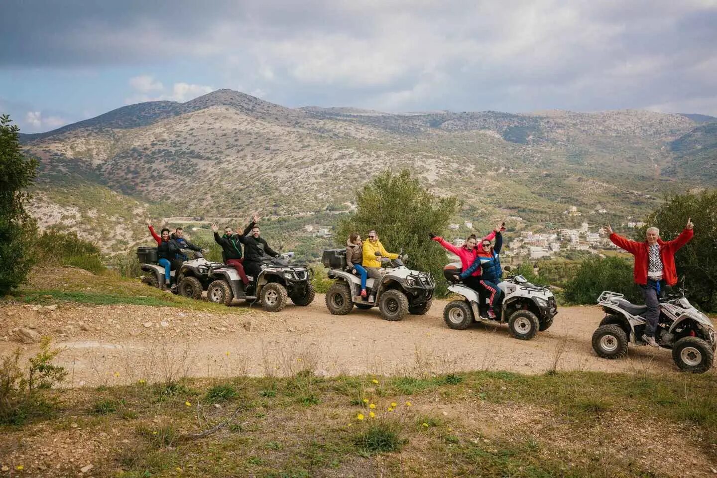 Hersonissos: ATV Quad Bike Safari in the Mountains of Crete
