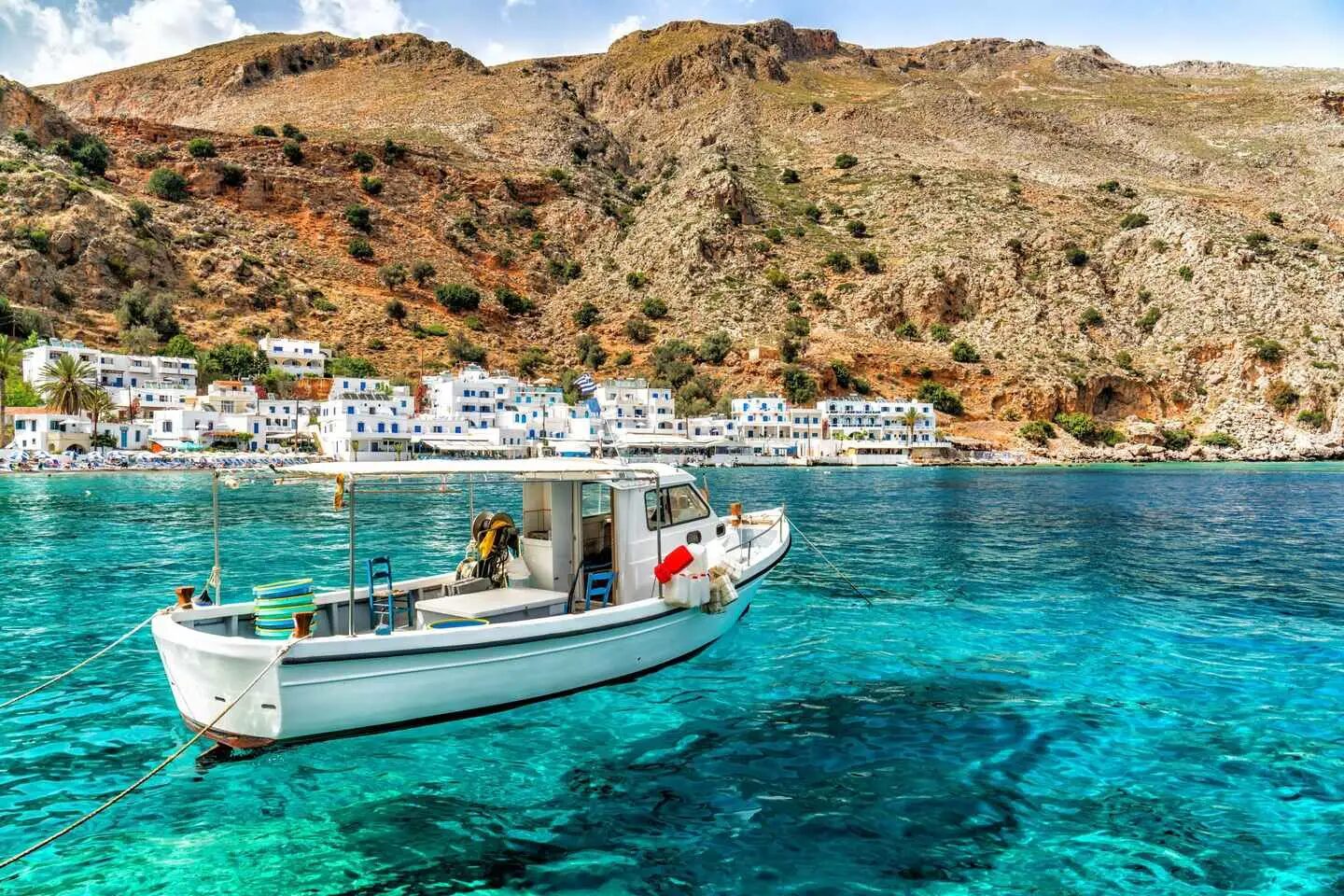 Glyka Nera, Loutro and Sfakia Day Trip from Rethymno