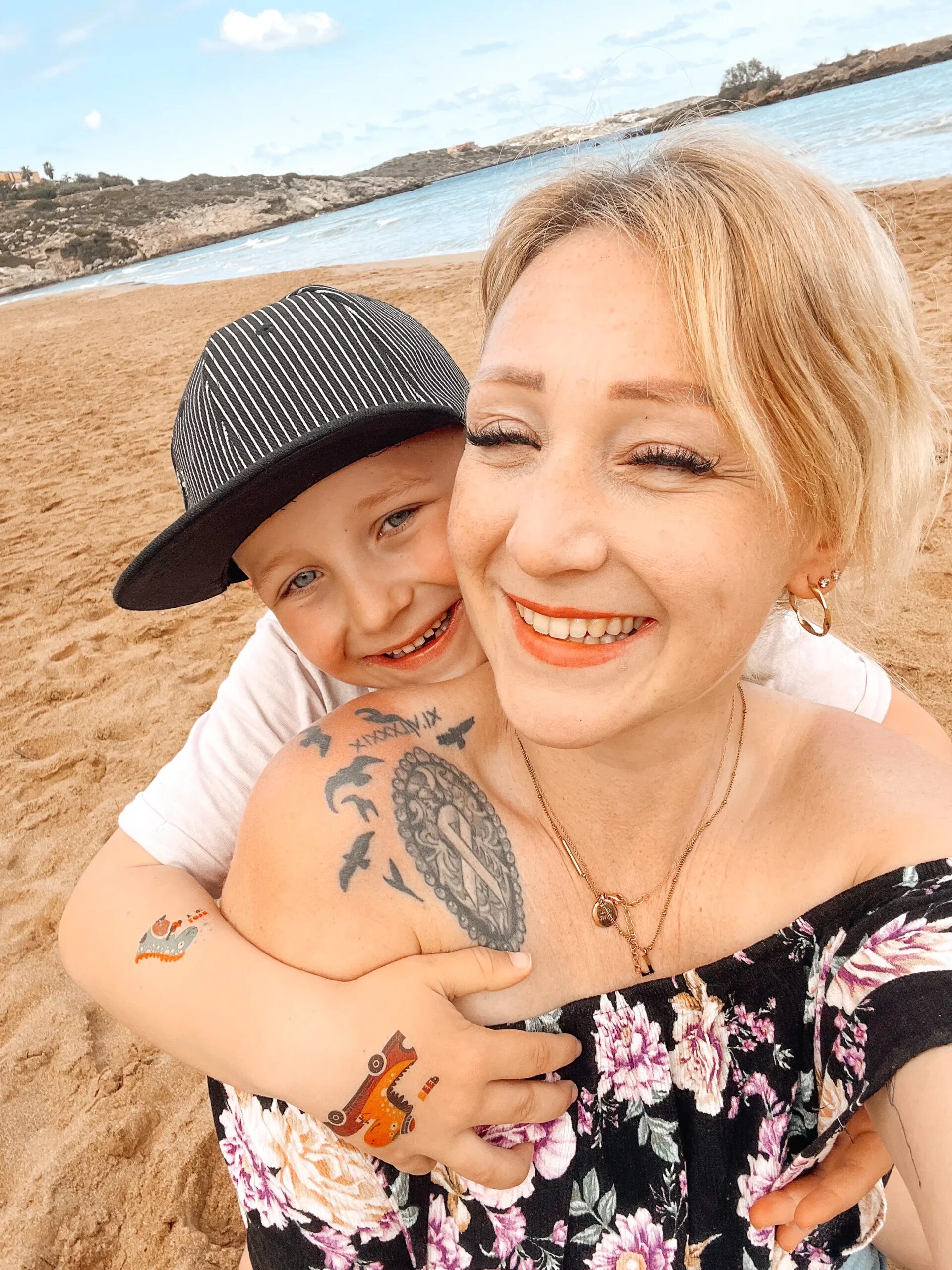 mother and son at the beach crete scaled | CreteLocals