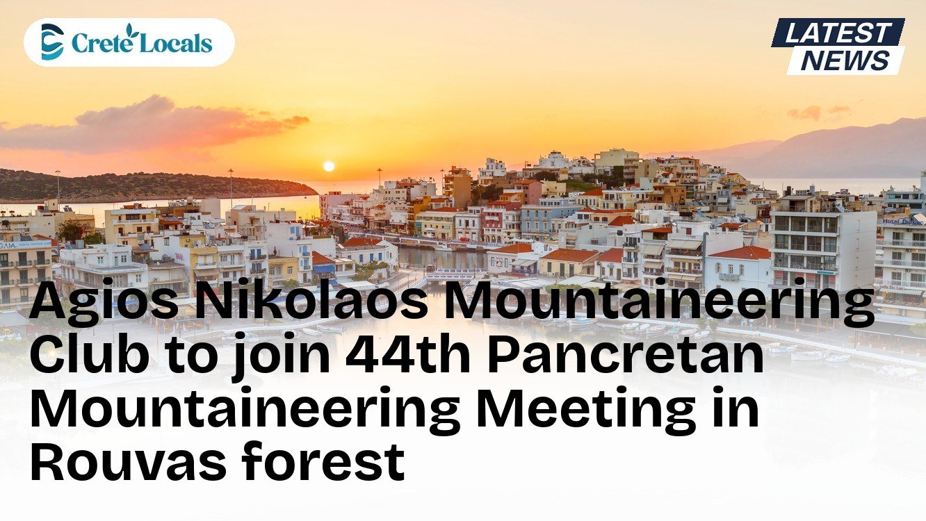 Agios Nikolaos Mountaineering Club to join 44th Pancretan Mountaineering Meeting in Rouvas forest