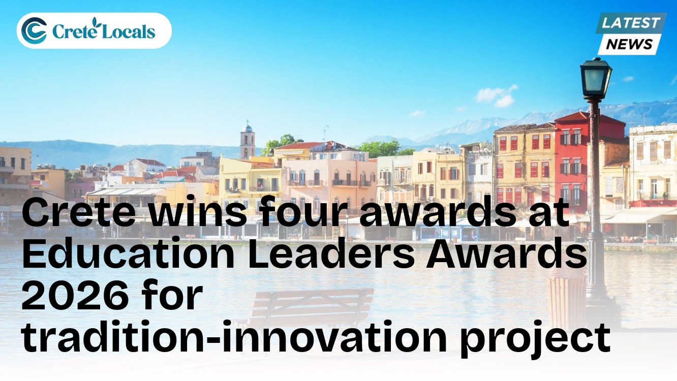 Crete wins four awards at Education Leaders Awards 2026 for tradition-innovation project