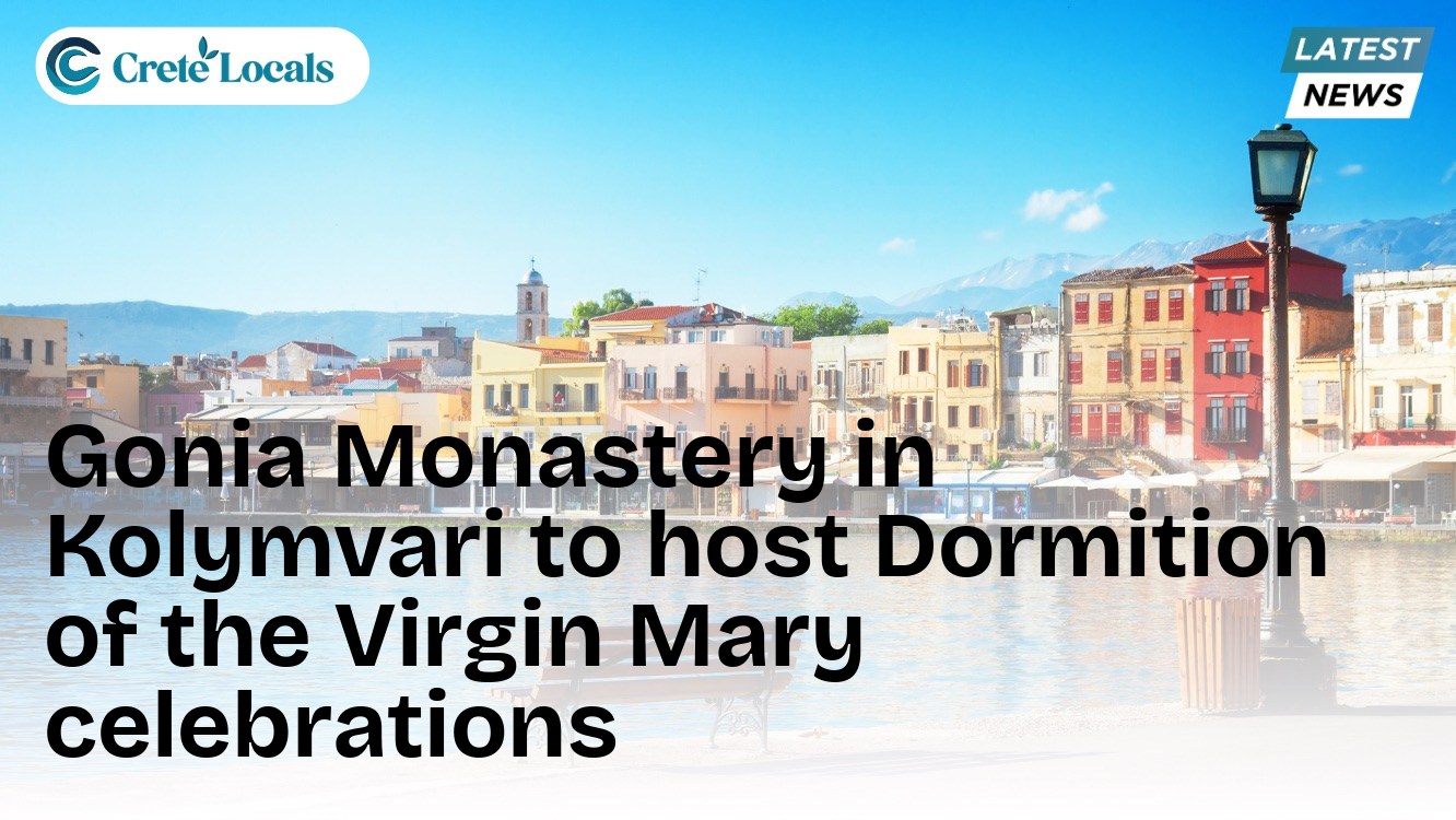 Gonia Monastery in Kolymvari to host Dormition of the Virgin Mary celebrations