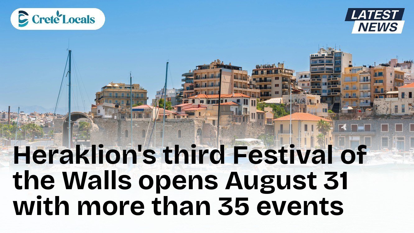 Heraklion's third Festival of the Walls opens August 31 with more than 35 events