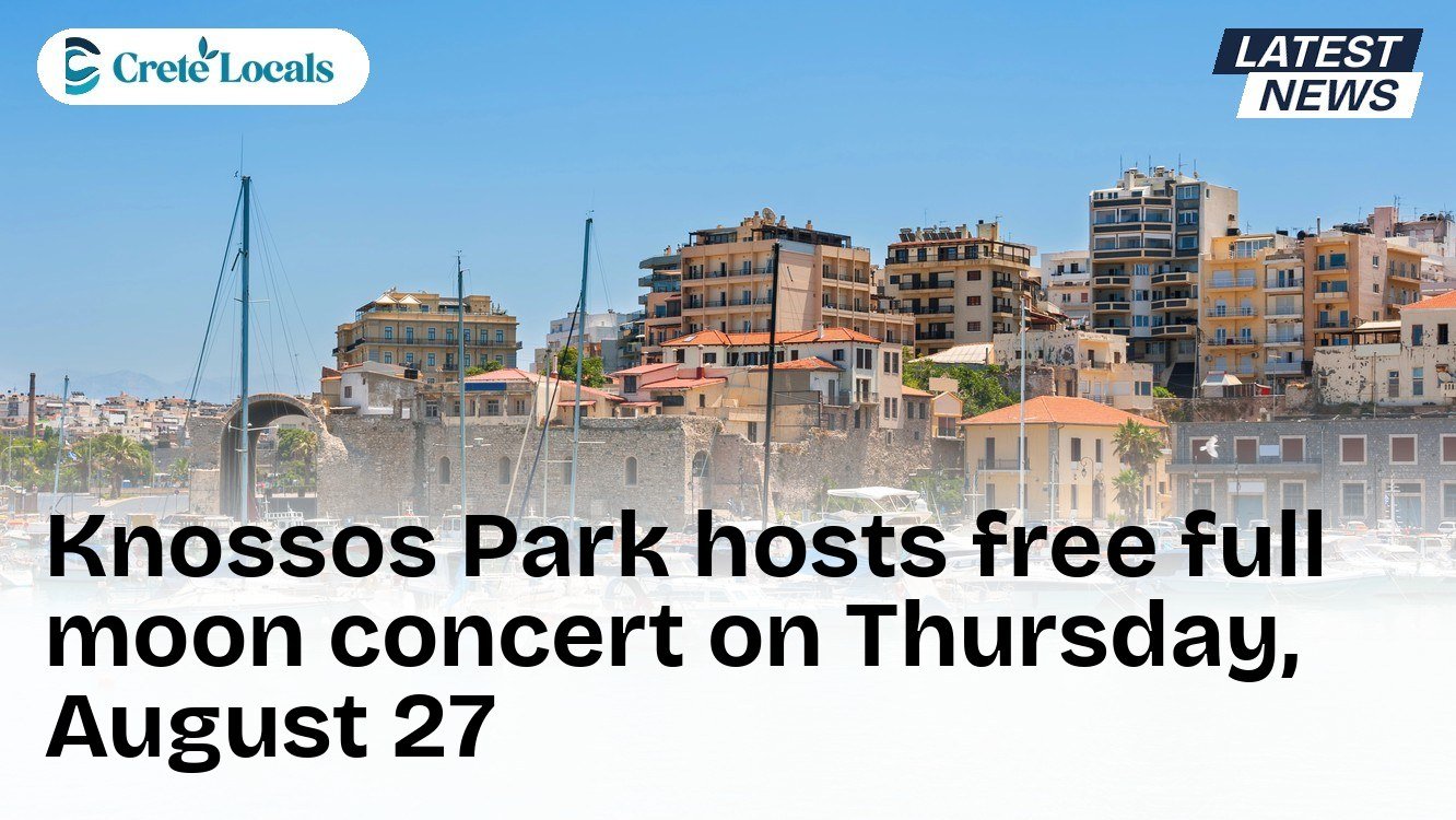Knossos Park hosts free full moon concert on Thursday, August 27