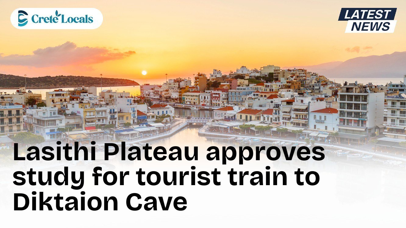 Lasithi Plateau approves study for tourist train to Diktaion Cave