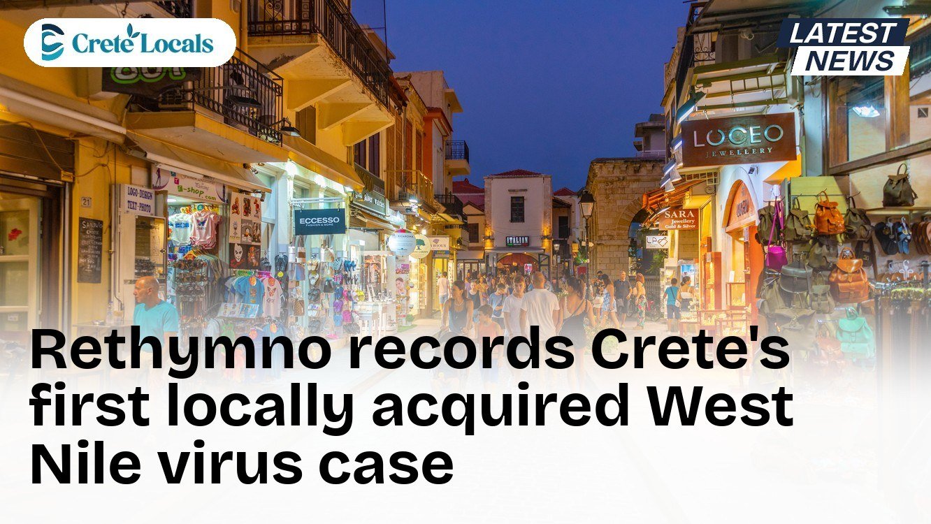 Rethymno records Crete's first locally acquired West Nile virus case