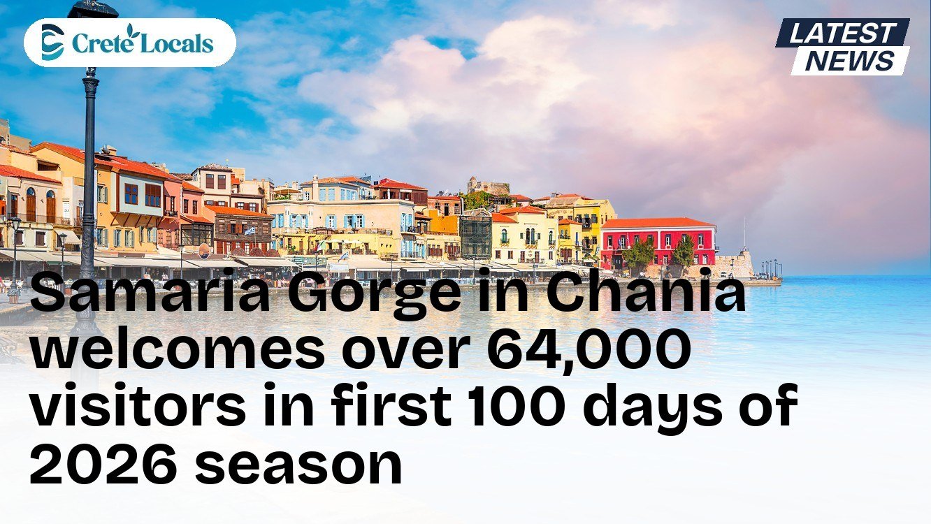 Samaria Gorge in Chania welcomes over 64,000 visitors in first 100 days of 2026 season