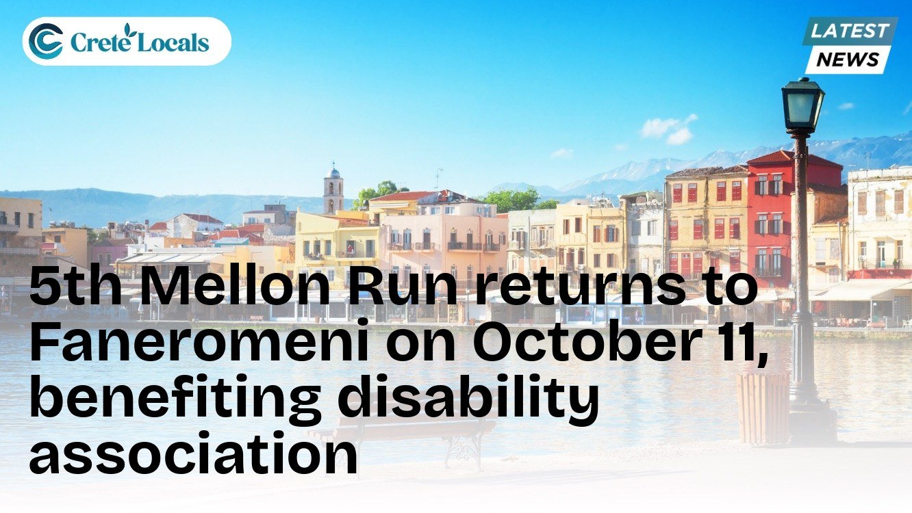 5th Mellon Run returns to Faneromeni on October 11, benefiting disability association