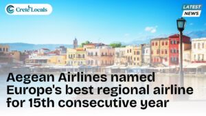 aegean airlines best regional airline europe 15th year og | CreteLocals