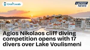 agios nikolaos cliff diving competition opens 17 divers lake voulismeni og | CreteLocals