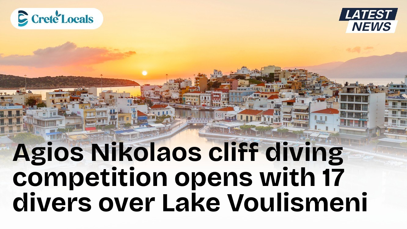 agios nikolaos cliff diving competition opens 17 divers lake voulismeni og | CreteLocals