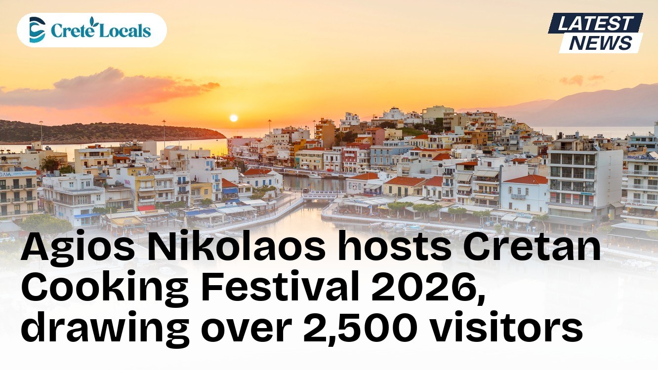 Agios Nikolaos hosts Cretan Cooking Festival 2026, drawing over 2,500 visitors