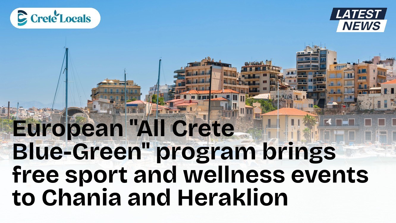 European "All Crete Blue-Green" program brings free sport and wellness events to Chania and Heraklion