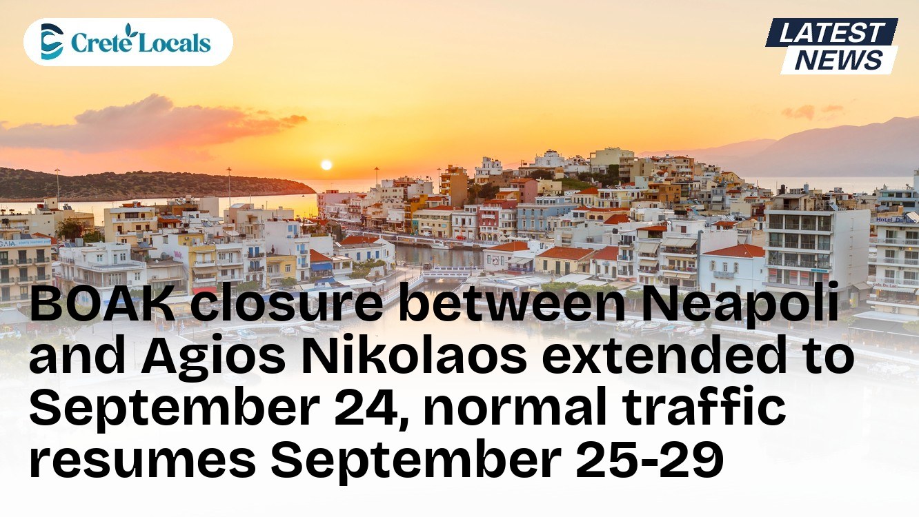 boak closure neapoli agios nikolaos extended september 24 og | CreteLocals
