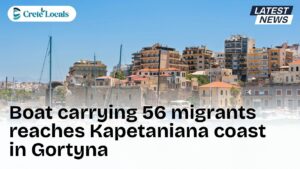 boat 56 migrants reaches kapetaniana coast gortyna og | CreteLocals