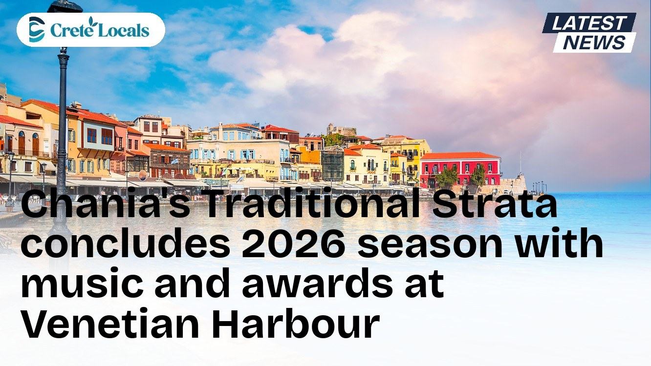 Chania's Traditional Strata concludes 2026 season with music and awards at Venetian Harbour