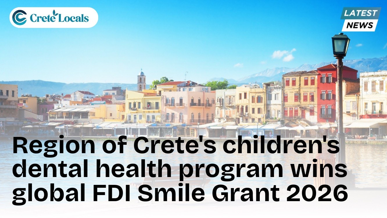 Region of Crete's children's dental health program wins global FDI Smile Grant 2026