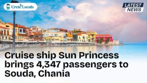 cruise ship sun princess 4347 passengers souda chania og | CreteLocals