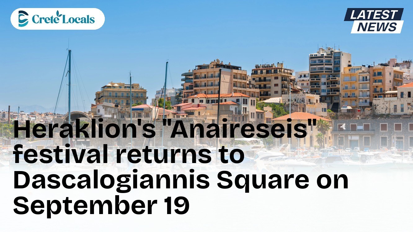 heraklion anaireseis festival dascalogiannis square september 19 og | CreteLocals