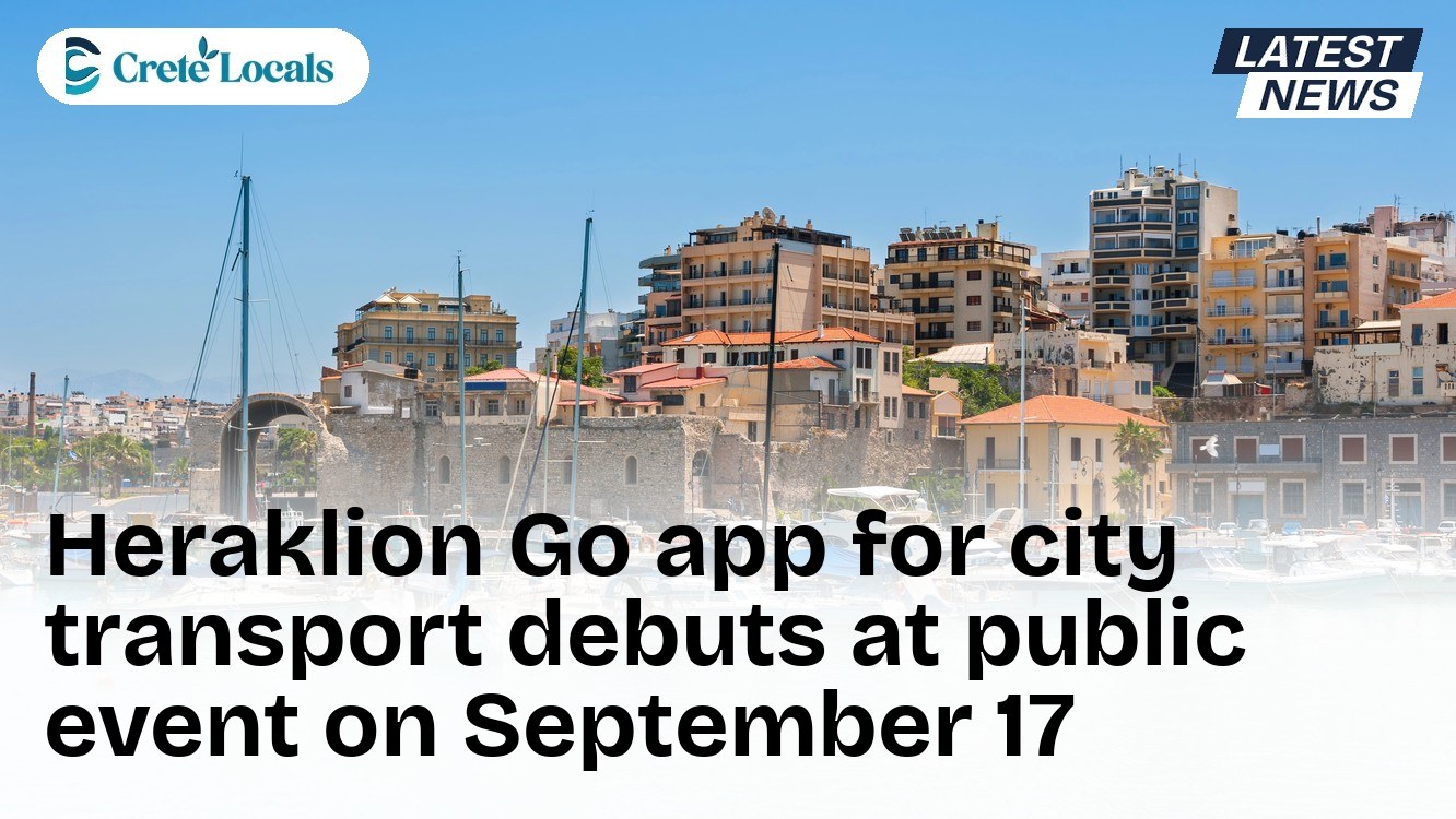 Heraklion Go app for city transport debuts at public event on September 17