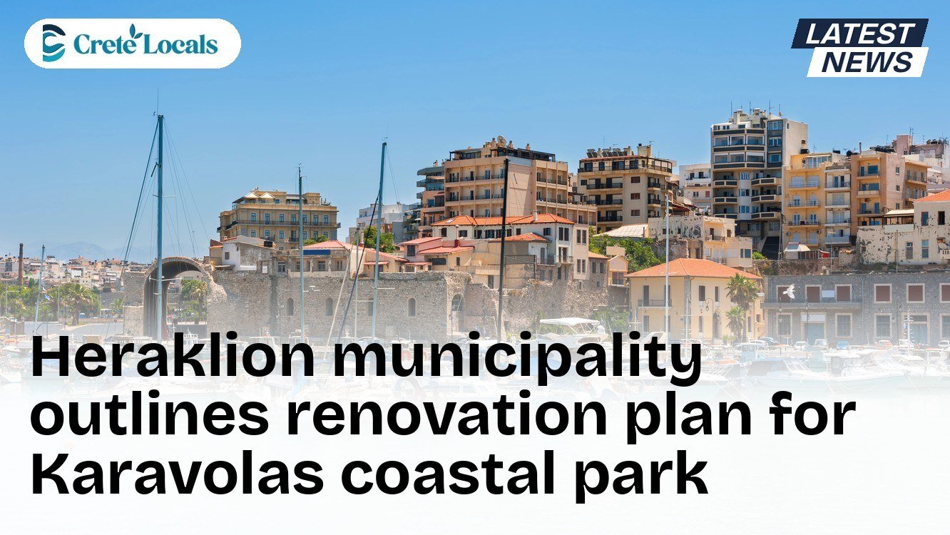 Heraklion municipality outlines renovation plan for Karavolas coastal park