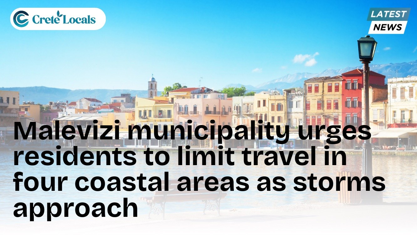 Malevizi municipality urges residents to limit travel in four coastal areas as storms approach