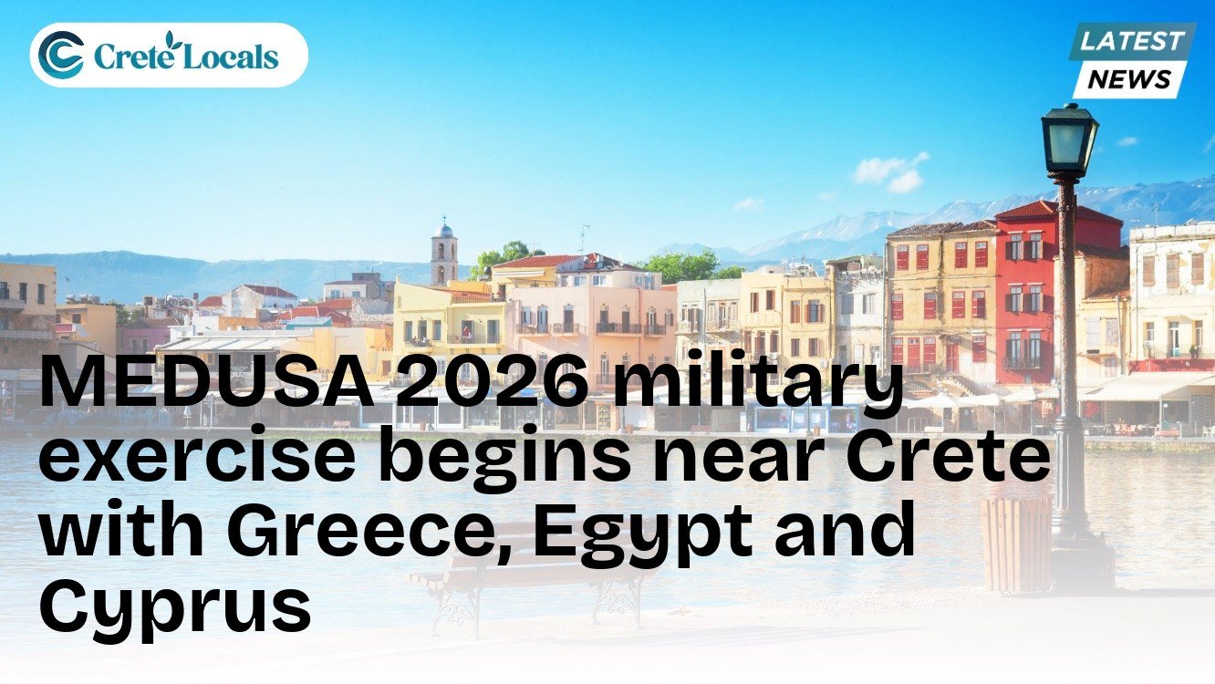 MEDUSA 2026 military exercise begins near Crete with Greece, Egypt and Cyprus