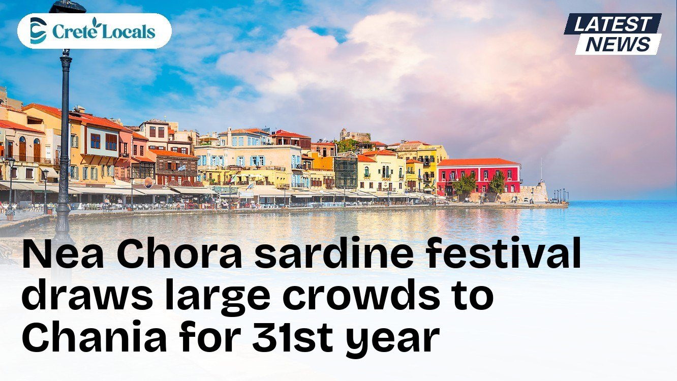 Nea Chora sardine festival draws large crowds to Chania for 31st year