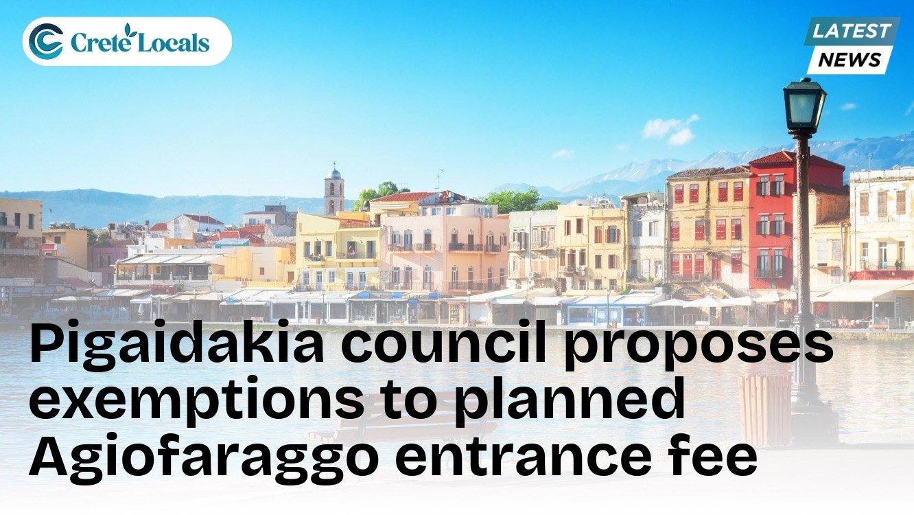 Pigaidakia council proposes exemptions to planned Agiofaraggo entrance fee