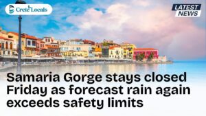 samaria gorge stays closed friday rain exceeds safety limits og | CreteLocals