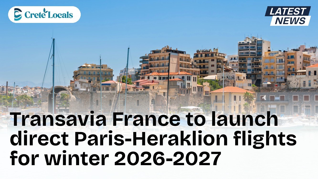 Transavia France to launch direct Paris-Heraklion flights for winter 2026-2027