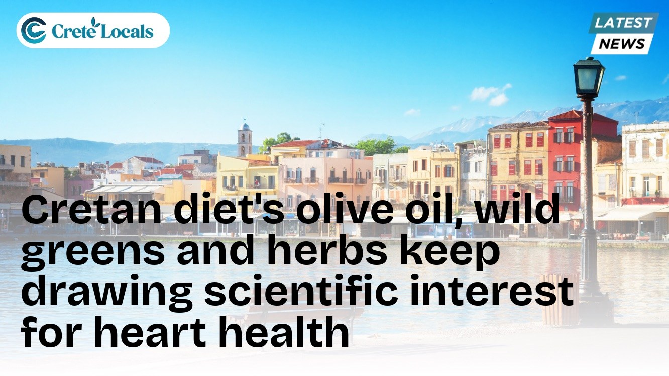 cretan diet olive oil wild greens herbs heart health og | CreteLocals