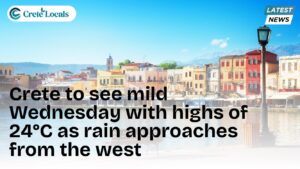 crete mild wednesday 24c rain approaches west og | CreteLocals