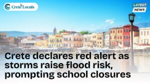 crete red alert storms flood risk school closures og | CreteLocals