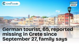 german tourist 65 missing crete september 27 og | CreteLocals