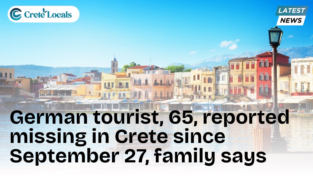 german tourist 65 missing crete september 27 og | CreteLocals